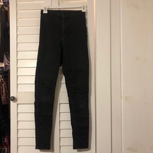 Extra high waisted top shop jeans